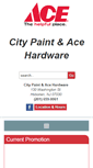Mobile Screenshot of citypaintace.com